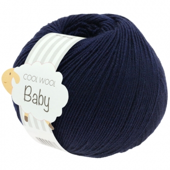 Cool Wool Baby 50g Lana Grossa 210 nachtblau
