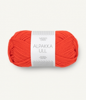 Alpakka Ull Sandnes Garn 3819 Spicy Orange