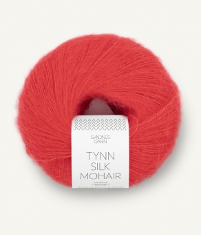 Tynn Silk Mohair Sandnes Garn 4008 Poppy