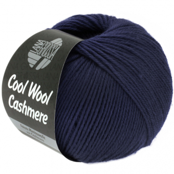 Cool Wool Cashmere Lana Grossa 18 marine