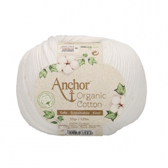 Anchor Organic Cotton 1331 Snowy White