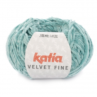 Velvet Fine von Katia 218 Weißgrün