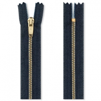 Jeans Reißverschlüsse M8 230 jeansdunkelblau | 16 cm
