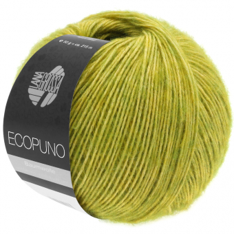 Ecopuno Lana Grossa 03 Gelbgrün