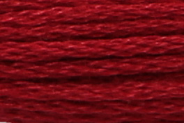 Anchor Vierfach-Stickgarn Stärke 16 44 Rubinrot dunkel