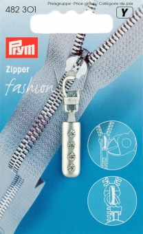 Fashion-Zipper Strass 