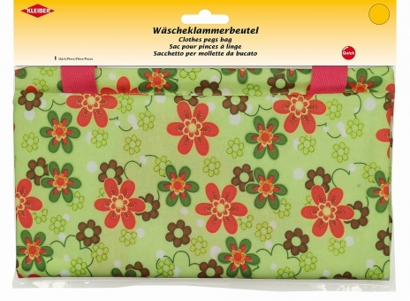 Wäscheklammer- Beutel- Blumen von Kleiber 