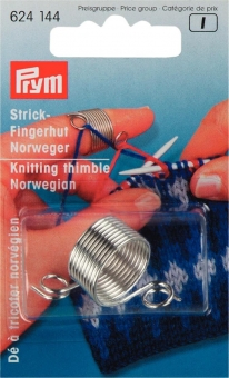 Strickfingerhut Norweger aus Metall 
