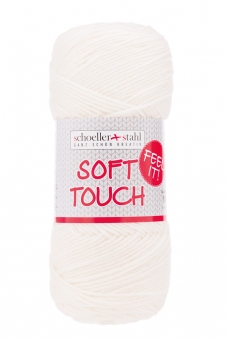 Soft Touch Schoeller Stahl 01 weiß