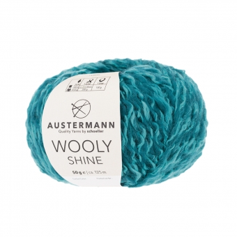 Wooly Shine Austermann 07 petrol