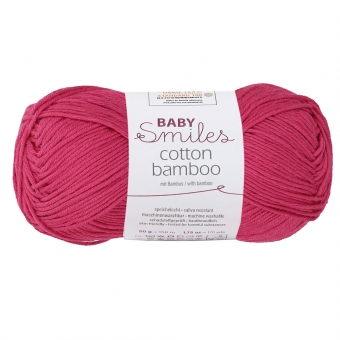 Baby Smiles Cotton Bamboo Schachenmayr 1136 HIMBEERE