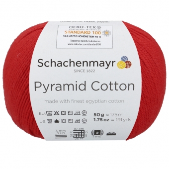 Pyramid Cotton Schachenmayr 30 ROT