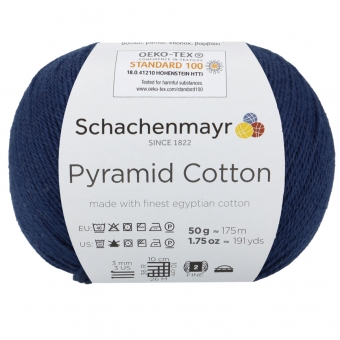 Pyramid Cotton Schachenmayr 50 MARINE