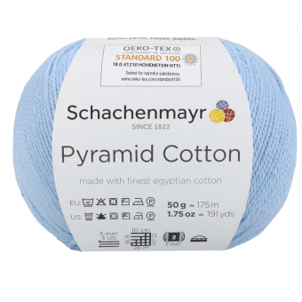 Pyramid Cotton Schachenmayr 52 HELLBLAU