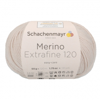 Merino Extrafine 120 Schachenmayr 00103 leinen