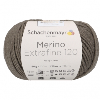 Merino Extrafine 120 Schachenmayr 00116 taupe