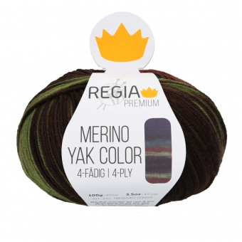 Regia Premium Merino Yak Color 4-ply 8507 Jungle Color