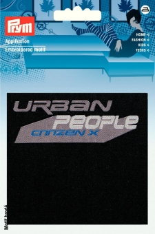 Applikation Label URBAN PEOPLE 