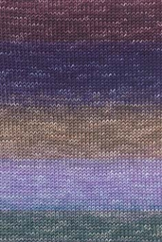 Merino+ Color Lang Yarns 100g Knäuel 205 Lila/Bordeaux/Violett