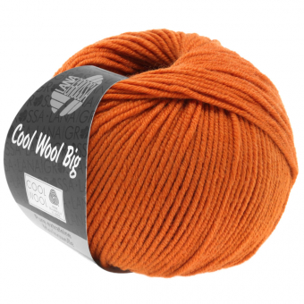 Cool Wool Big Uni Lana Grossa 970 Rotorange