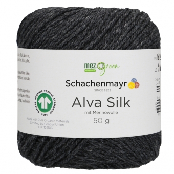 Alva Silk Schachenmayr 99 schwarz