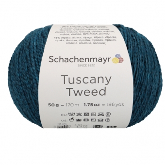 Tuscany Tweed Schachenmayr 69 petrol