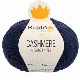 Regia Premium Cashmere 4-ply 58 evening blue
