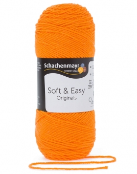 Soft & Easy Schachenmayr 100g-Knäuel 00029 mandarine