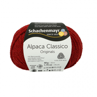 Alpaca Classico Schachenmayr 00030 rubinrot