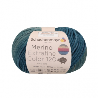 Merino Extrafine Color 120 Schachenmayr 00474 emerald color