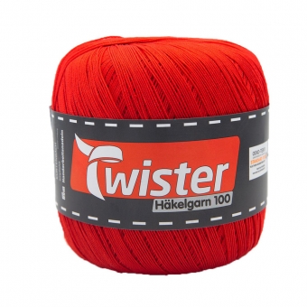 Twister Häkelgarn 100g-Knäuel 35 ROT
