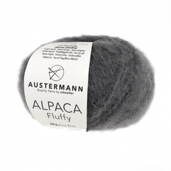 Alpaca Fluffy Austermann 09 grau