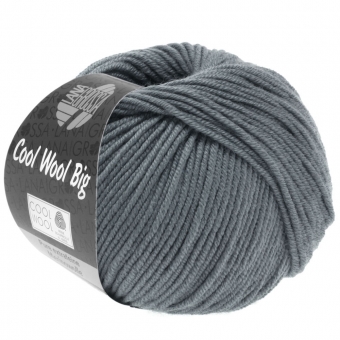 Cool Wool Big Uni Lana Grossa 981 Stahlgrau