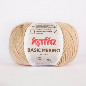 Basic Merino von Katia 10 Hellbeige