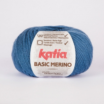 Basic Merino von Katia 33 Hellblau