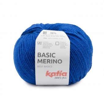 Basic Merino von Katia 94 Ultramarinblau