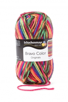 Bravo Color Schachenmayr 2085 rainbow jacquard color