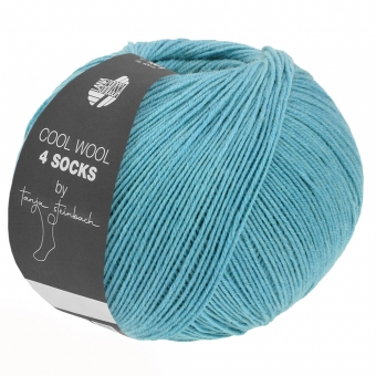 Cool Wool 4 Socks Lana Grossa 7703 Türkis 