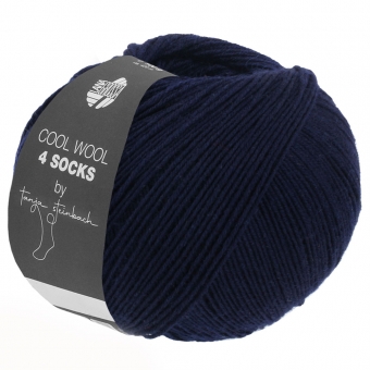Cool Wool 4 Socks Lana Grossa 7705 Nachtblau 