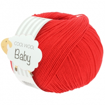 Cool Wool Baby 50g Lana Grossa 293 Rot