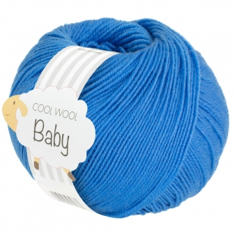 Cool Wool Baby 50g Lana Grossa 322 Kornblumenblau