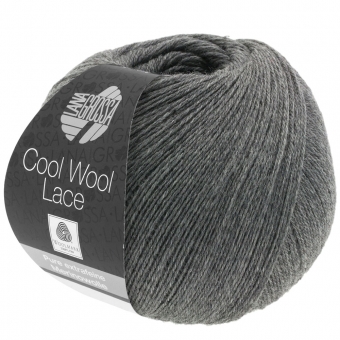 Cool Wool Lace Lana Grossa 26 Dunkelgrau