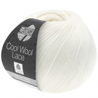 Cool Wool Lace Lana Grossa 28 Weiß