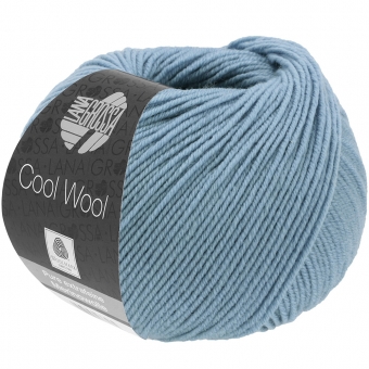 Cool Wool Uni Lana Grossa 2102 Graublau