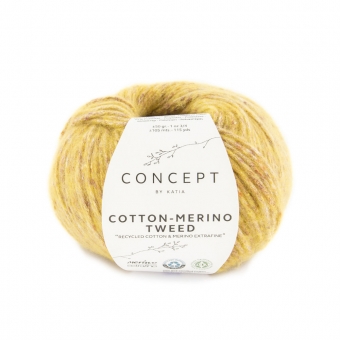 Cotton Merino Tweed Katia Concept 507 Ocker
