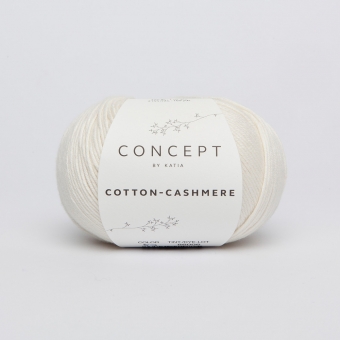 Cotton Cashmere Katia Concept 53 Naturweiß