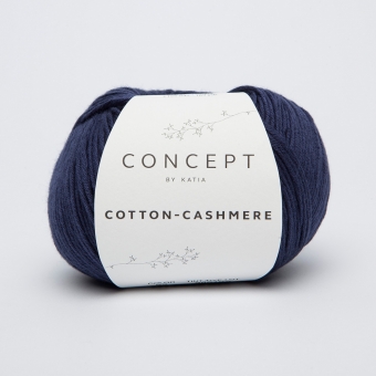 Cotton Cashmere Katia Concept 62 Dunkelblau
