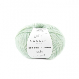 Cotton Merino Katia Concept 132 Weißgrün