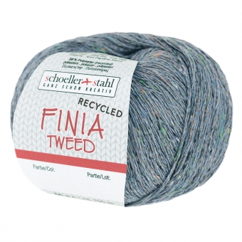 Finia Tweed Recycled Schoeller Stahl 