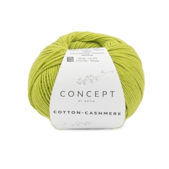 Cotton Cashmere Katia Concept 84 Pistaziengrün